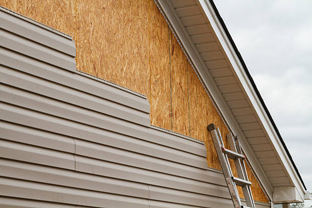Professional Storm Damage Siding Repair technician working in Fords, NJ
